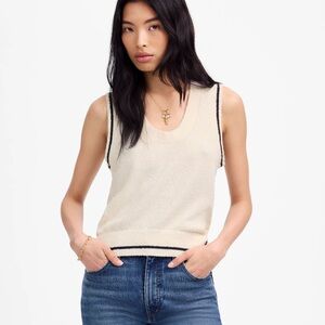 MadewellBouclé-Knit Sweater Tank